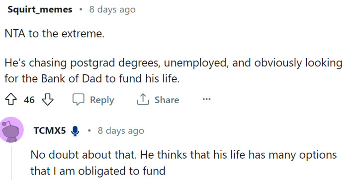 OP is being honest here: