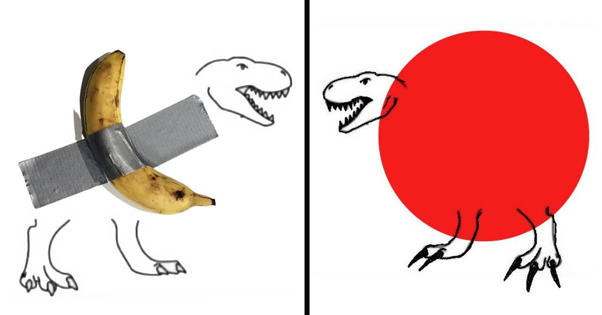 Artists On Twitter Draw Incredible Versions Of T. Rex In A "Prove You Won’t Be Replaced By AI" Challenge