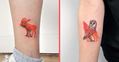 20 Tattoos By Vasif Daniel Kahraman Depict People's Self Perceptions Of Where They Are Vs Where They Want To Be