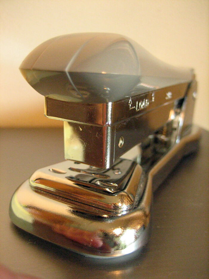 26. An old mini-stapler
