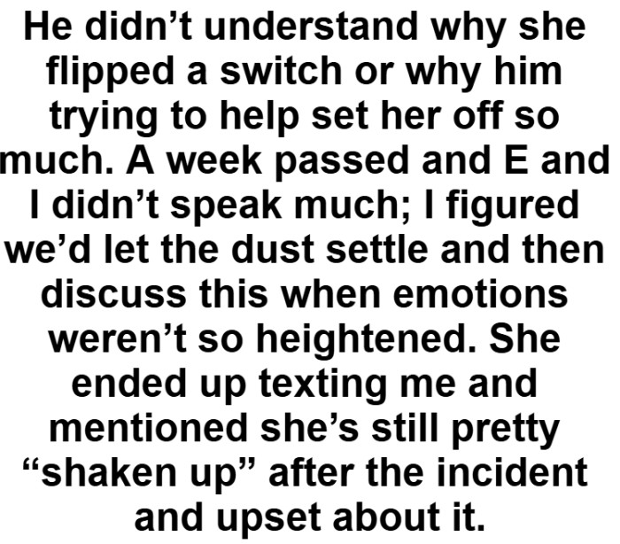 The dust settled, but clearly, the issue persisted.