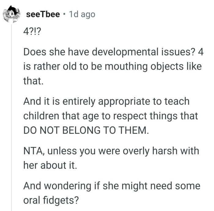 Let's head into the comments section and find out what other Redditors have to say about the story