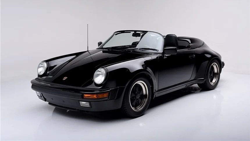 Jobs, who famously disliked the look of license plates cluttering his car’s design, found a loophole he could exploit.