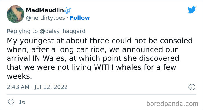 6. Get this child some whales!