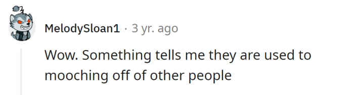 Their behavior was so inappropriate