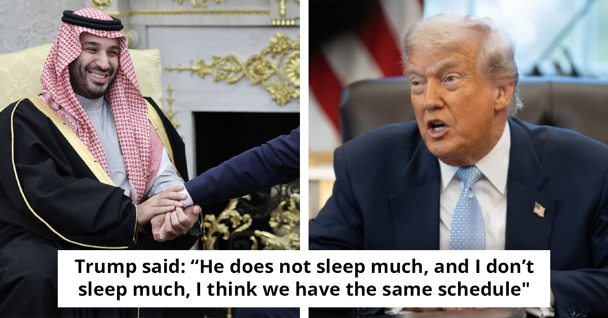 Trump reaffirms he's 'wide awake' following observations of him 'resting' in chair at meeting