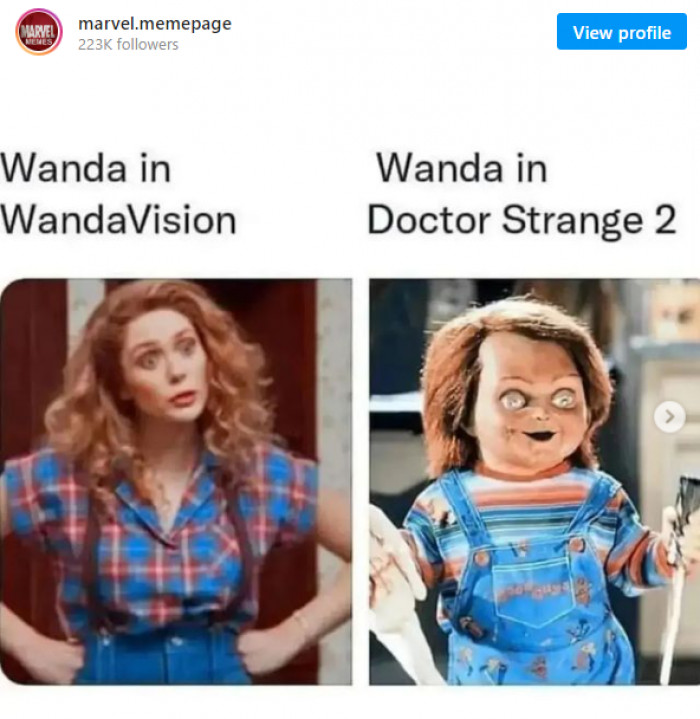 21. She's not just the Scarlet Witch; she became this: