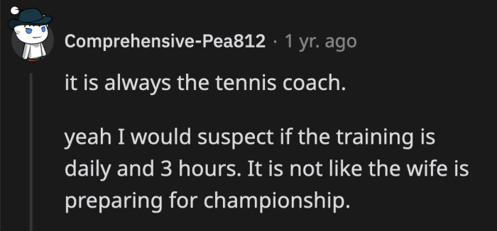 She must be an incredible player by now after those hours of rigorous training.