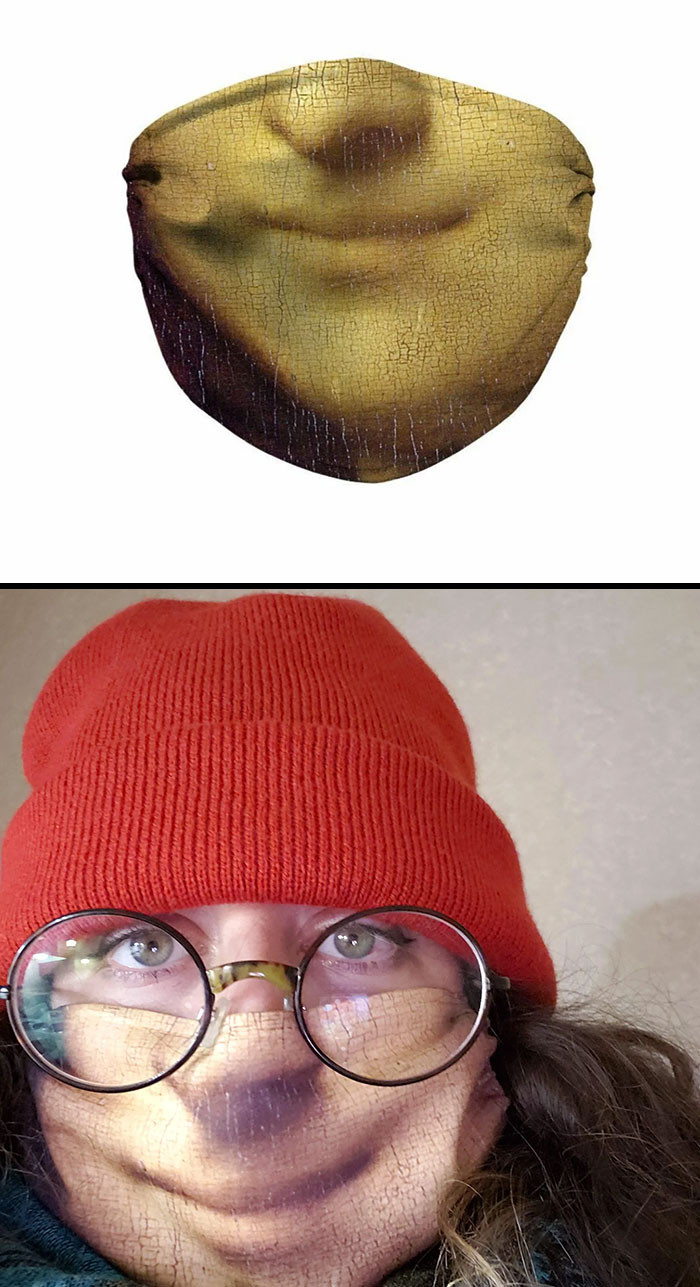 14. “I still got compliments on it though, but it mostly gave people the creeps!😄.”