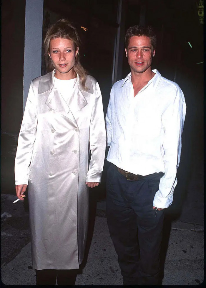 14. In 1995, Gwyneth Paltrow and Brad Pitt started dating