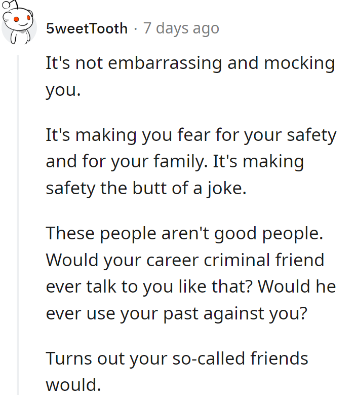 Turning safety into a joke? These friends wouldn't recognize decency if it hit them.