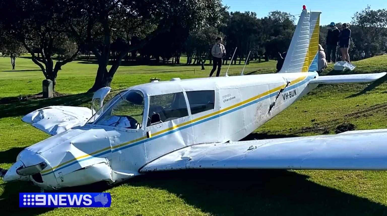 Miraculously, both the instructor and the student pilot escaped with only minor injuries