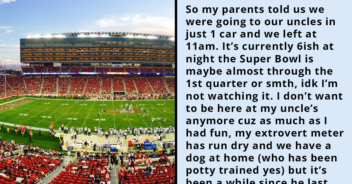 Person Brings Us Through Their Whole Superbowl Party Situation Looking For Advice On What They Should Do