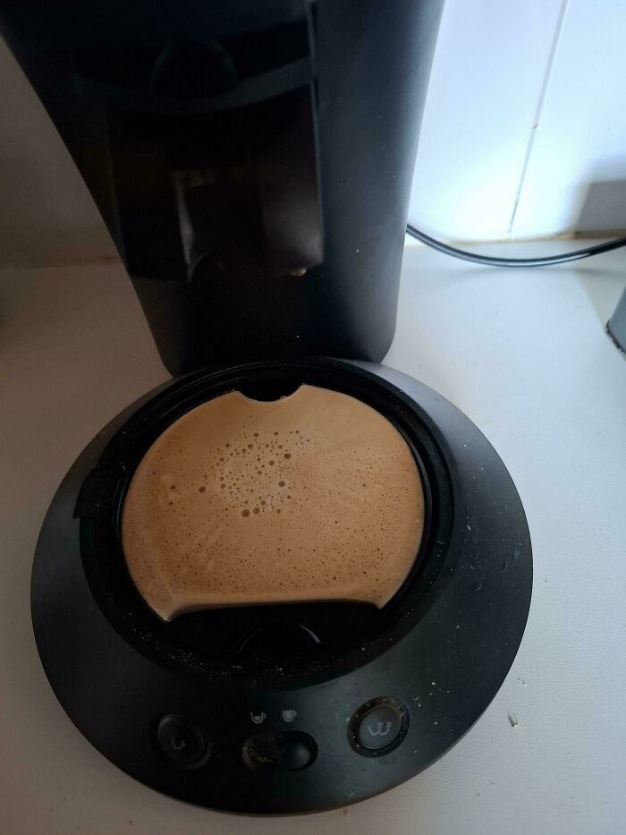 "Made Myself A Cappuccino And Forgot My Cup"