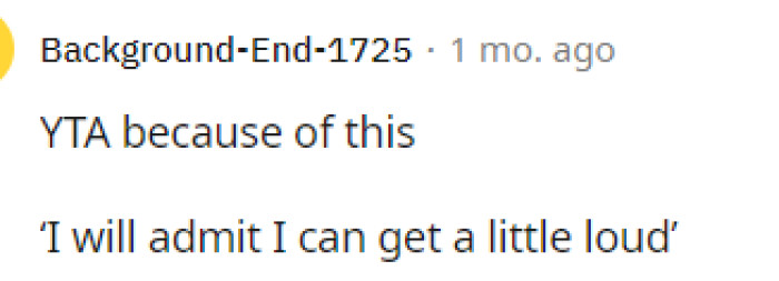 However, on the other hand, some people pointed out things that were in OP's post that could steer them in the direction of voting her TA.