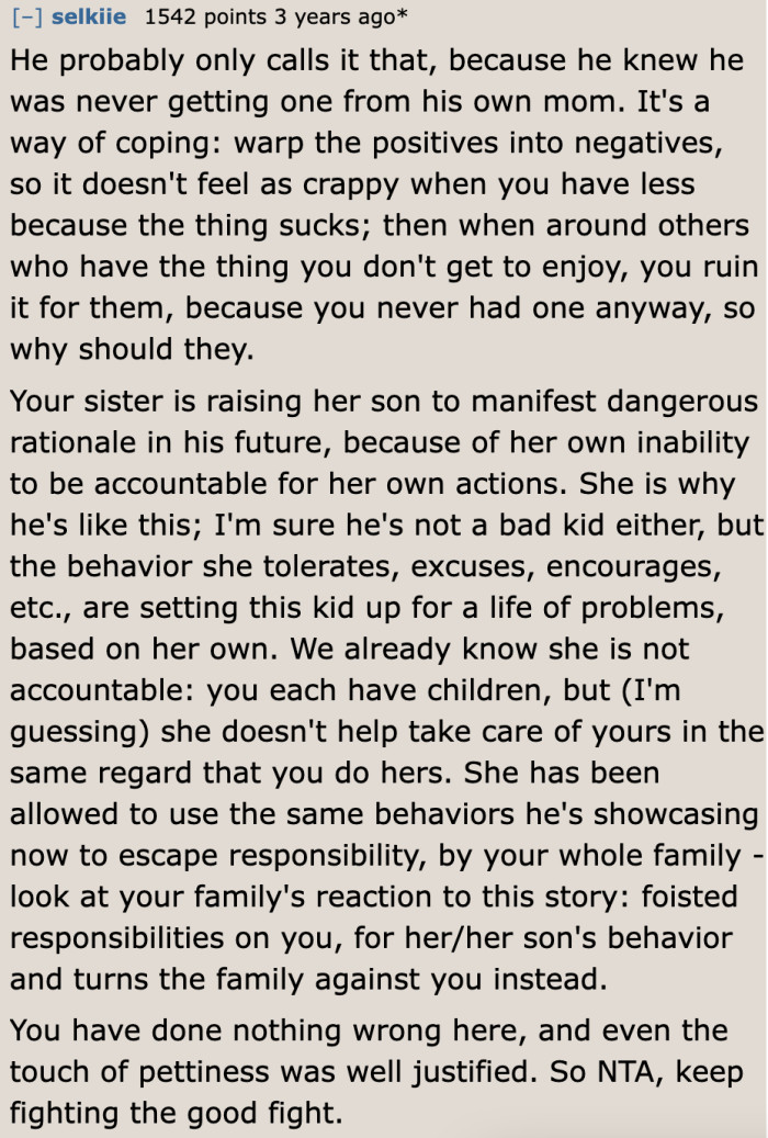 A user believes that calling the console a