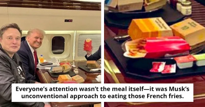 Elon Musk Gets Tagged A ‘Psychopath’ After Viral Photo Reveals His Strange Method Of Eating Fries