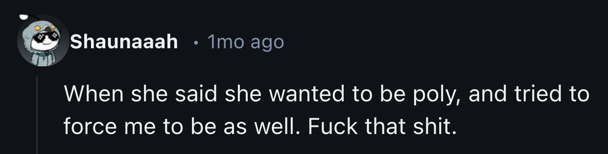 49. These open relationships on Reddit rarely have good endings.