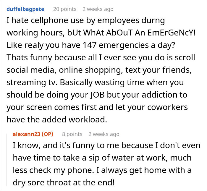 The cellphone curse.