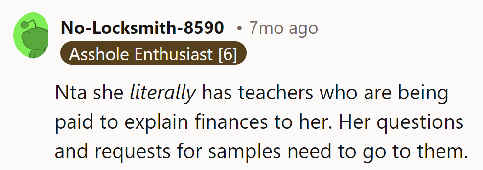 Send her homework back to the teachers. They're on the payroll for a reason!