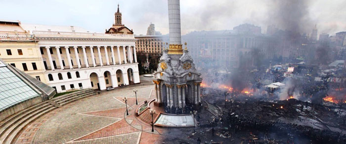 "Before And After The Kiev Riots"