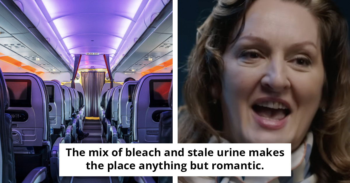 Flight attendant shares insights on the frequency of in-flight intimacy among passengers and the consequences of being discovered