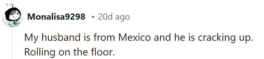 Seems Like the Seismic Laughter Is Coming from Her Husband!