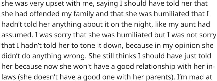 OP's wife was upset that he did not tell her about it and apologized.