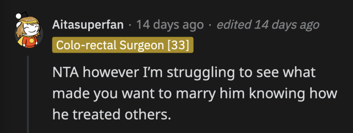 From the looks of it, her fiancé is not that much of a keeper.