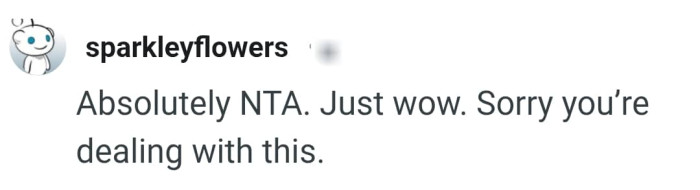 This Redditor feels sorry for the OP