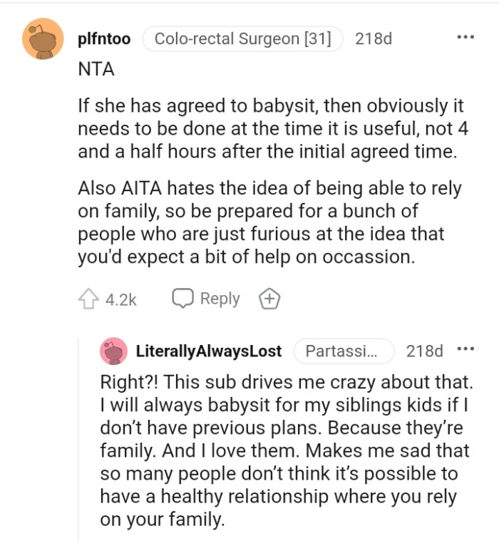 This Redditor Hates the Idea of Having to Rely on Family