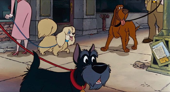 22. Peg, Trusty, And Jock In 'Oliver & Company'