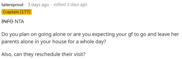 Some people came to the comments to find out more information before voting, and this comment even received a response from the OP.