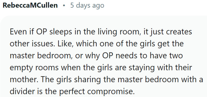 Some compromises have to be made