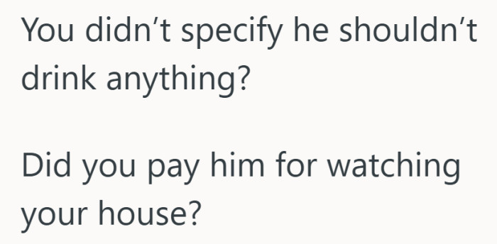 When expectations are not spelled out, favors can get complicated fast.