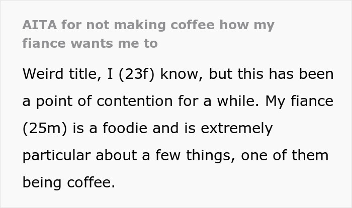 And the story begins...