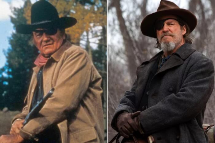 4. John Wayne and Jeff Bridges