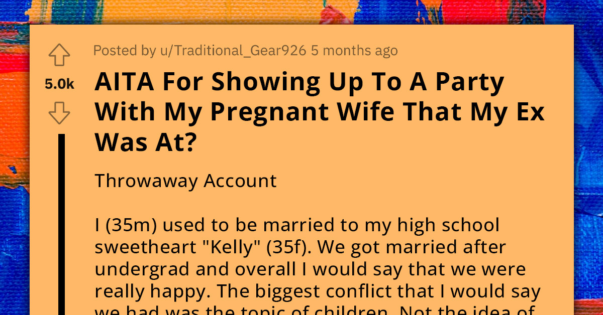 Man Sparks Drama After Bringing His Pregnant Wife To A Party Attended By His Infertile Ex