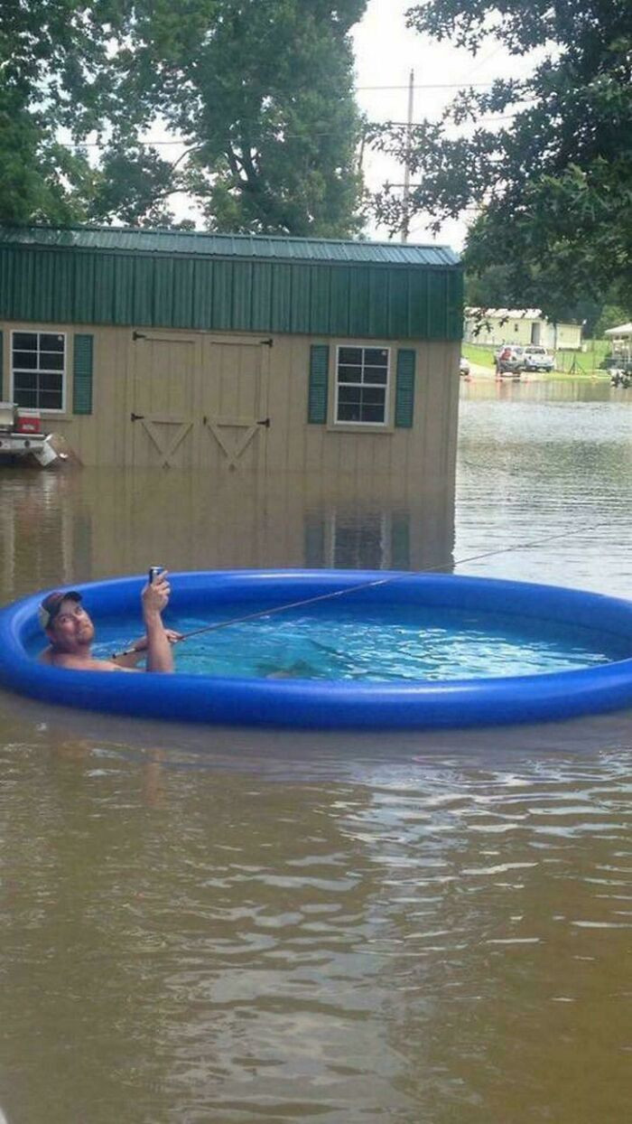 "Captain Unbothered, Ruler Of The Flooded Lands"
