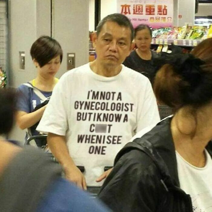 6. What does your shirt say?