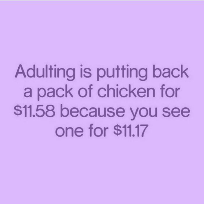 40. What adulting is all about