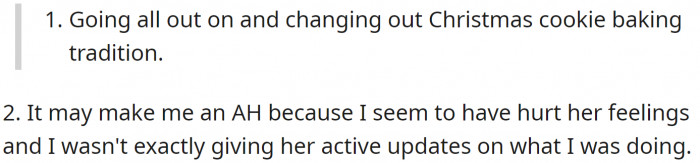 OP has offered the following explanation for why they think they might be the a-hole.