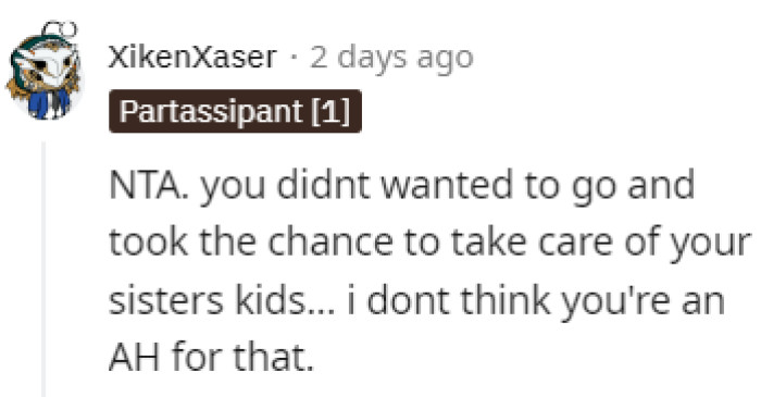 The commenters had mixed opinions on this situation