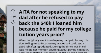 Father Turns Daughter’s $40k Lifeline Into “Payback” For Her College Years