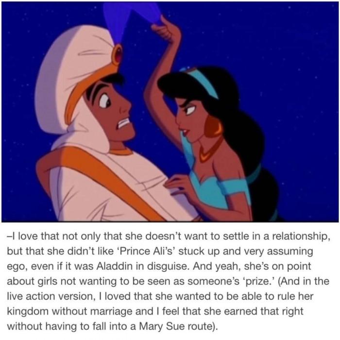17. Jasmine and her independence...