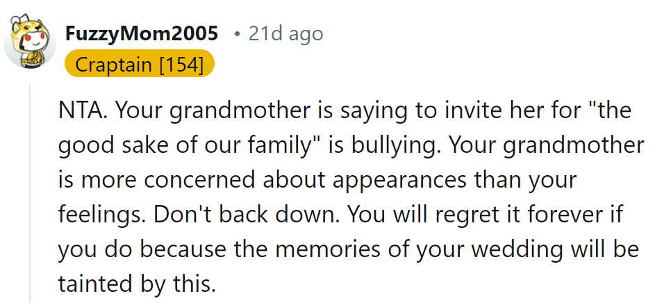 Don't let appearances ruin the day. Stand strong or face wedding regrets!