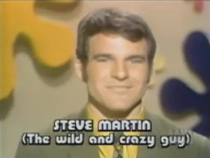 13. Before Steve Martin became famous, he won the game show The Dating Game three times.