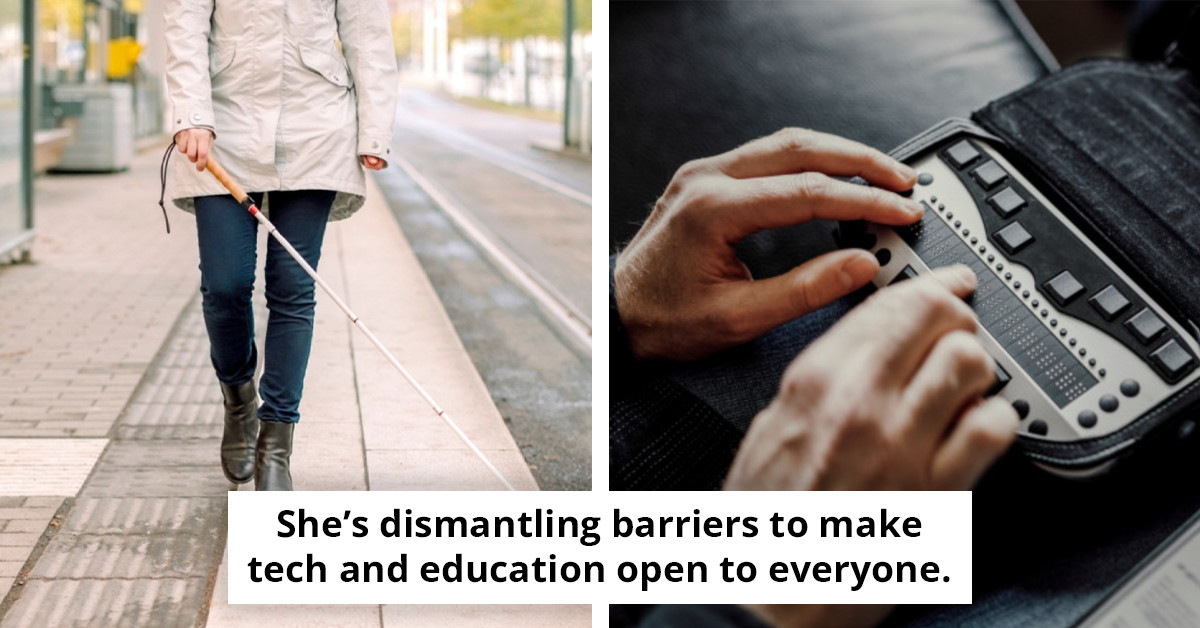 Deaf and blind individual shares the one 'irritating' inquiry that truly 'concerns' them when asked