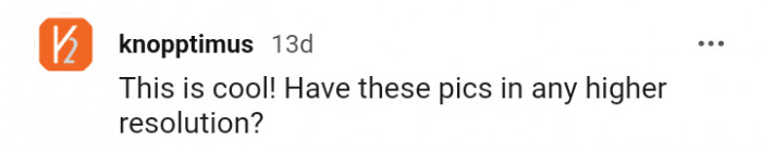 This Redditor wants to see the pictures in higher resolution