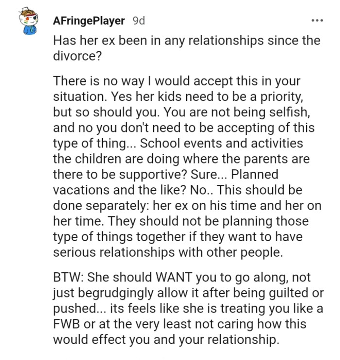 Let's head into the comments section and find out what other redditors have to chirp into the story